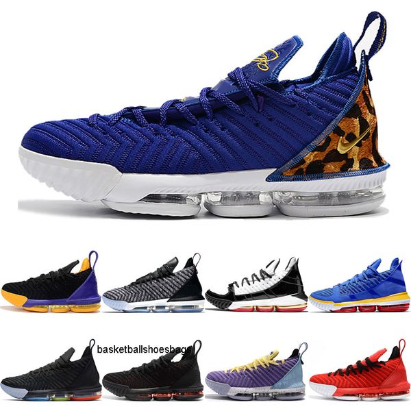 

court purple king 16s basketball shoes 1 thru 5 multi-color king oreo i promise lakers 16 xvi mens sports shoes trainers sneakers 7-12