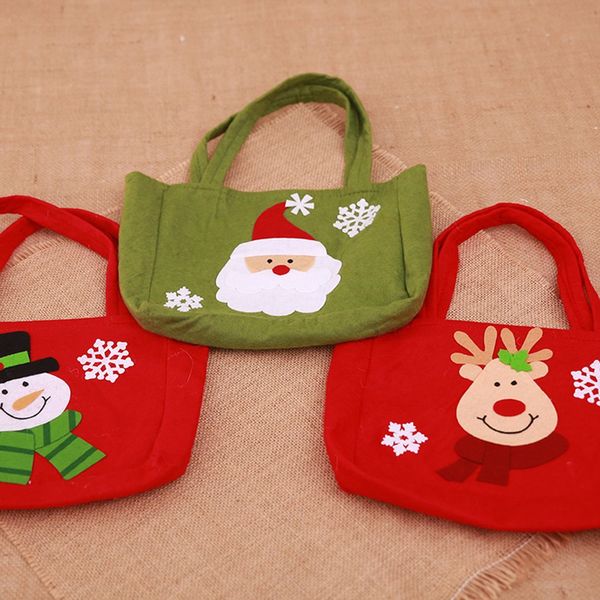 

children's candy bags portable christmas cute sack christmas gift bag universal gift holders fashion tool