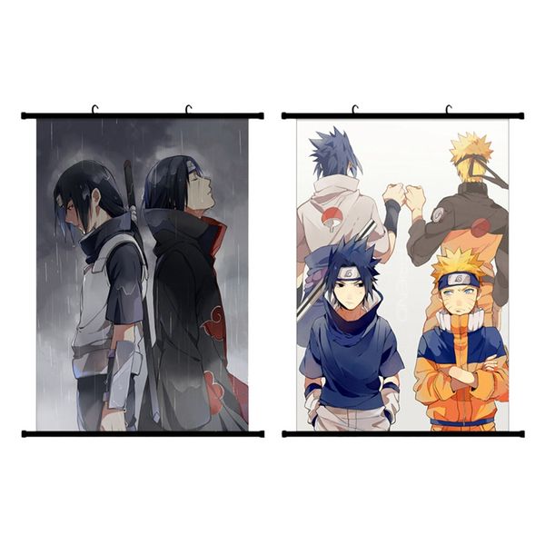 2019 Lychee Japanese Anime Naruto Itachi Uchiha Wall Poster Canvas Scroll Painting Home Wall Print Modern Art Decor Poster From Harriete 3392