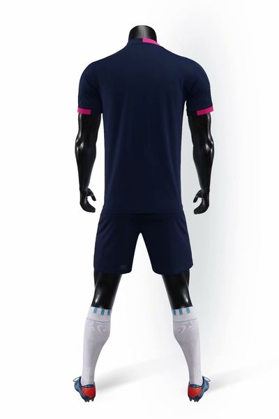 

discount men training football sets with shorts uniforms reversible football jerseys for that home and away look kits sports b08-16, Blue;black