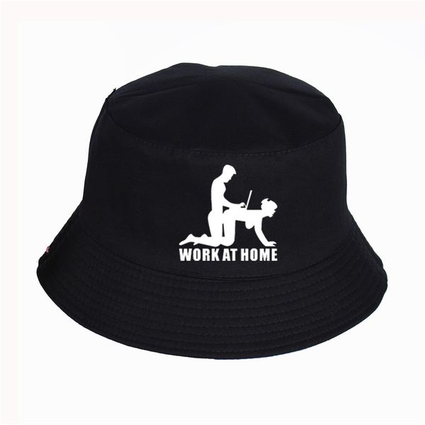 

w woke at home geek print hat women mens panama bucket hat woke at home geek logo design flat sun visor fishing fisherman hat, Blue;gray