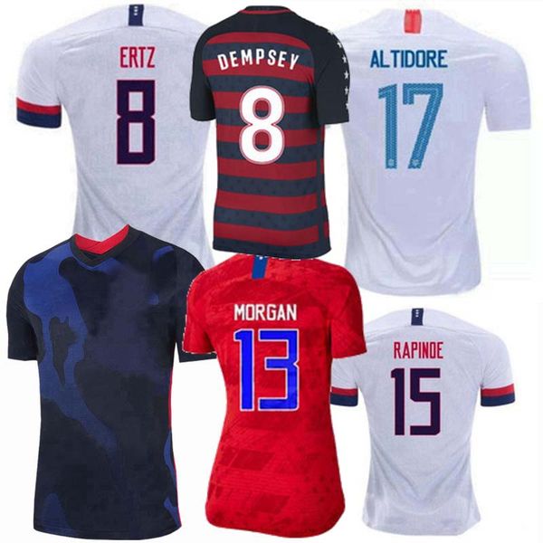 

usa 2017 2018 2019 2020 2021 pulisic soccer jersey 20 21 united ertz pugh morgan america football jerseys states shirt size s-2xl