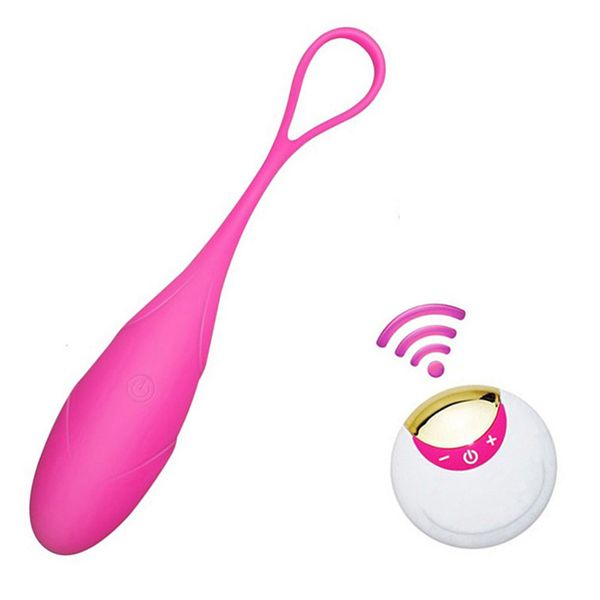 

wireless vibrators control bullet exercise egg ball remote usb 10 massage mode toys vaginal kegel vibrating rechargeable y19062002