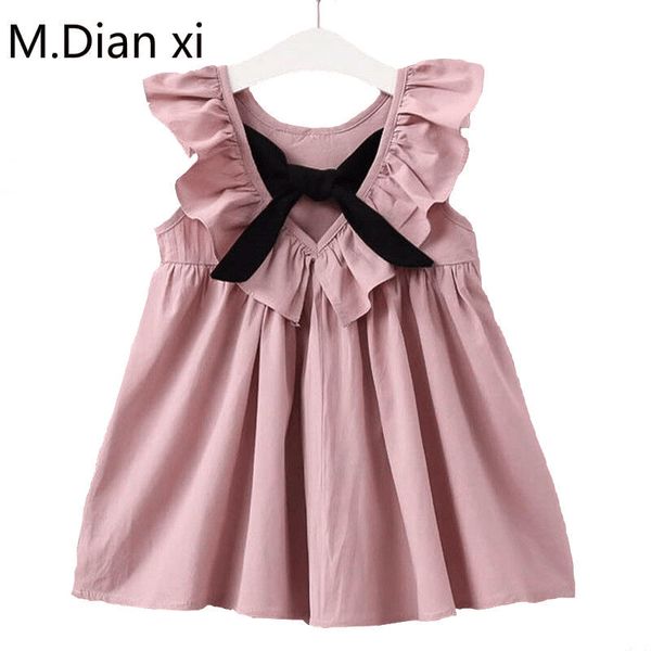 

summe новый элегантный стиль модные летающие рукава женская галстук-бабочка принцесса платье детская одежда девушки прекрасные костюмы, Red;yellow