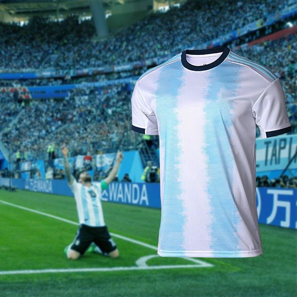 

copa america 2020 argentina soccer jersey home away messi dybala aguero lo martinez paredes lo celso otamendi football shirts, Black;yellow