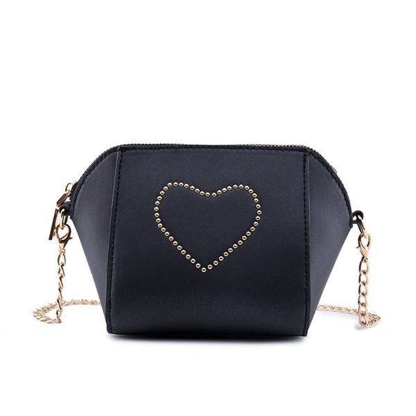 

small shoulder bag for women love print rivet crossbody bag pu leather handbag purse female crossbody g3