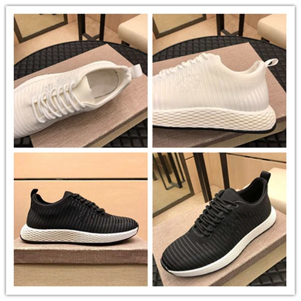 

последние ткани весной прилив обуви принимает дышащий летающий тканый плюс клей технология супер мягкой подошвой waterproof55 не скользит, Black