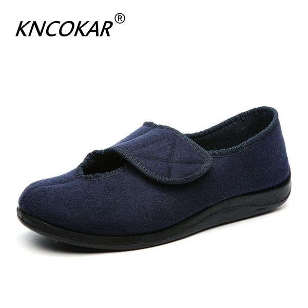 

professional diabetic women shoes before and after magic of the elderly cloth the father health anti-skates breathable shoes, Black