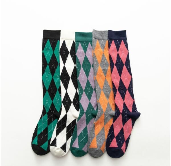 

cotton sweat absorbent anti friction calf socks women cotton socks pile pile socks autumn and winter new british style mj03, Black;white