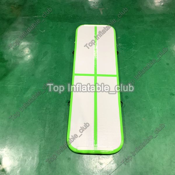 

factory wholesale inflatable air track fitness equipment 3m*1w*0.1m inflatable air floor 0.9mm pvc tarpaulin gymnastics mat