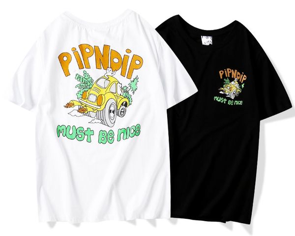 

2020/ripdip classic tees luxury designer classic shirts new brand tee couple shirt homme leisure street comfortable tide brand t-shirt bout, White;black