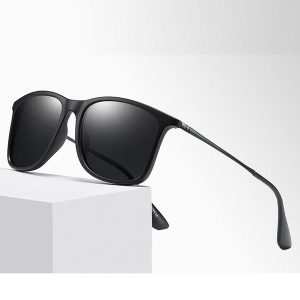 

square fashion women men polarized sunglasses polarized mirror sunglasses custom made myopia minus prescription lens -1 to -6 axelp