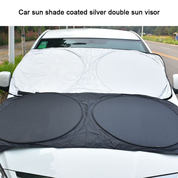 

car sun shade for suv truck minivan nylon ray reflector windshield sunshade nj88