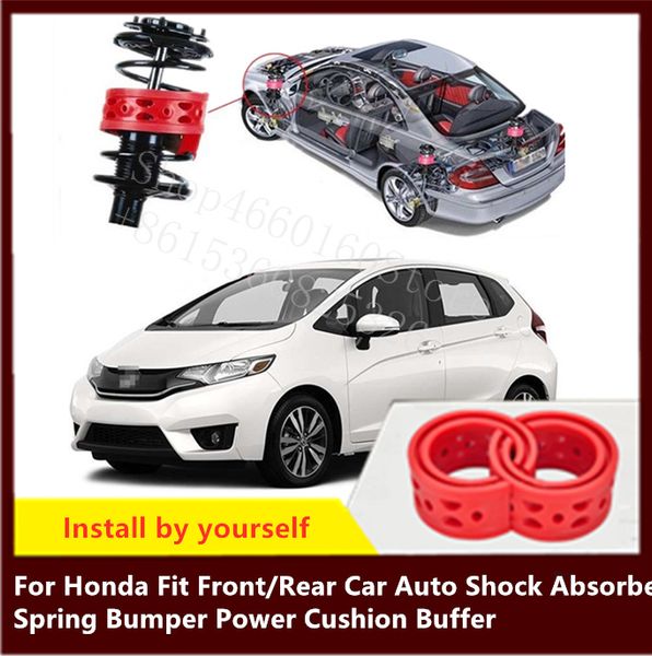 

for honda fit 2pcs high-quality front or rear car shock absorber spring bumper power auto-buffers cars cushion urethane