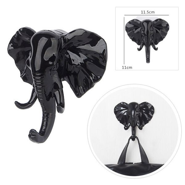 

elephant animal decor hook abs bathroom keys scarf clothes wall hooks dtt88