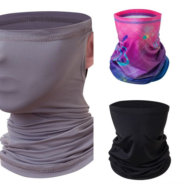 

yhfea new skull half face ski scarf bandana bike motorcycle scarves scarf neck of cycling cosplay mask biker headband mask party cosplay, Black