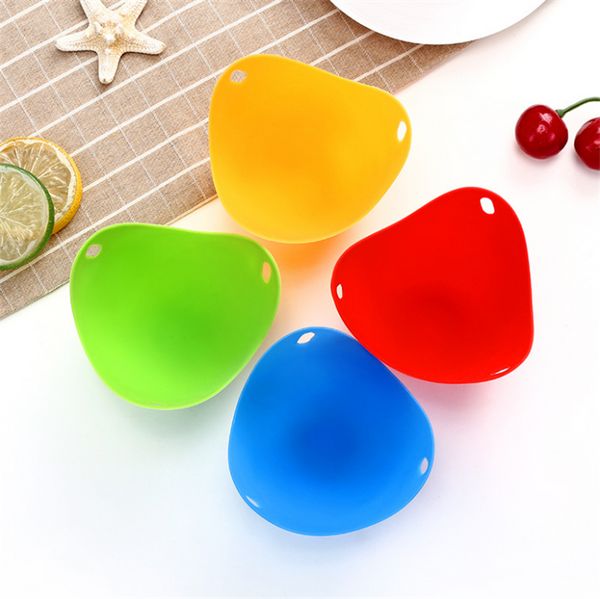 

1pcs silicone egg poacher poaching pods egg mold bowl rings cooker boiler cuit oeuf dur kitchen cooking tools pancake maker
