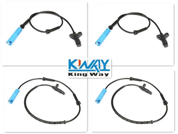 

king way- 4 pcs abs wheel speed sensor front /rear left & right for 525i 528i 530i 540i m5