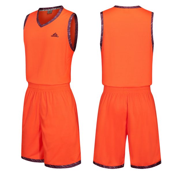 

lidong 2020 new youth basketball uniforms custom breathable dry quick basketball vests shorts suits college basketball jerseys set, Black