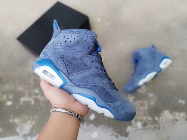 

with box 2019 release 6 diffused blue court blue men casual shoes vi jimmy butler casual shoes