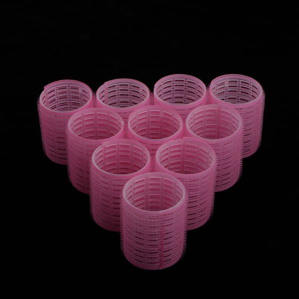 

10pcs/pack large medium small hair rollers, self grip, salon hairdressing curlers - various sizes