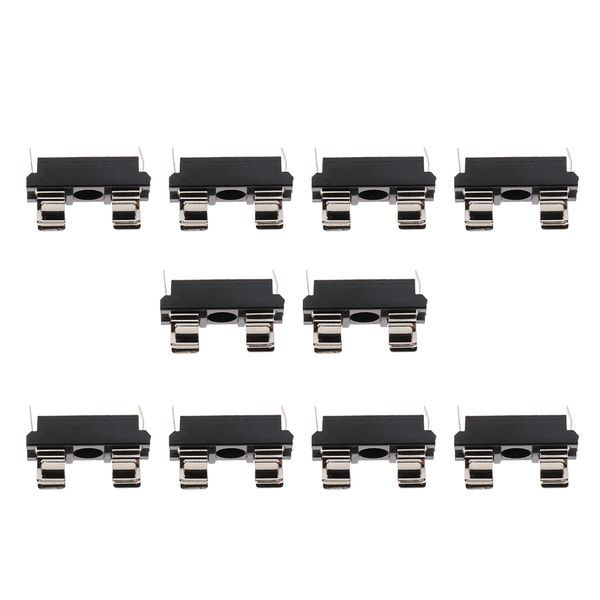 

10 pieces automotive boat 16a 5x20mm fuse tube sockets fuse block holders