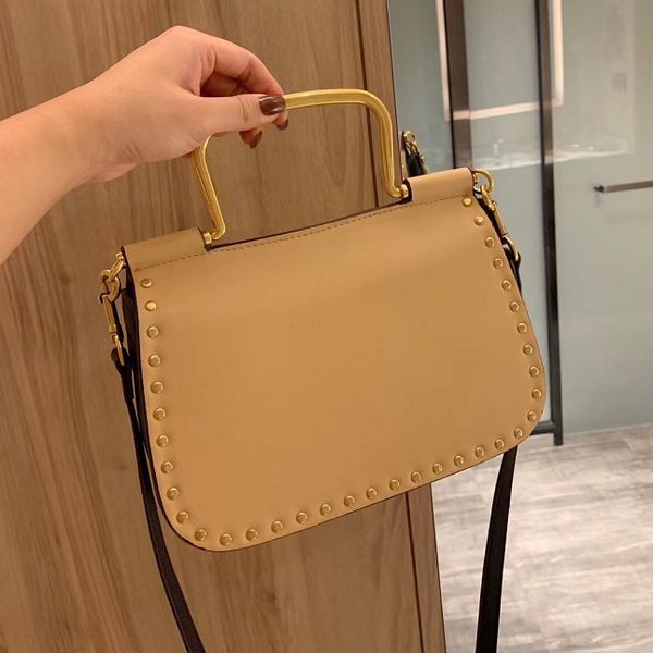 

designer handbag women shoulder bag rivet leather simplicity fashion cfy2002264#7