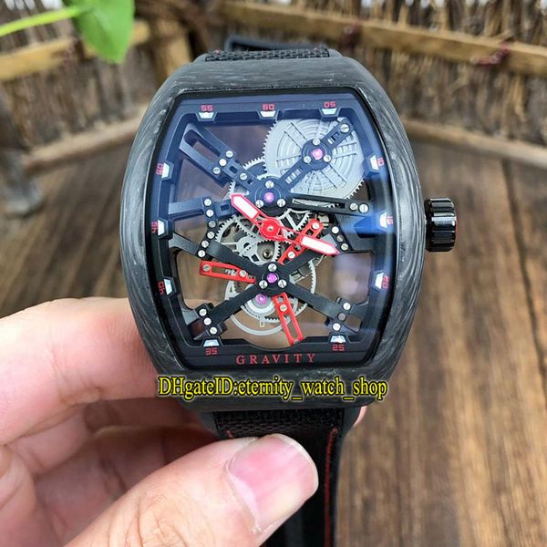 

мужская коллекция vanguard v 45 t gr cs sqt br (nr) red skeleton dial miyota автоматические мужские часы корпус из светящегося волокна спорт, Slivery;brown