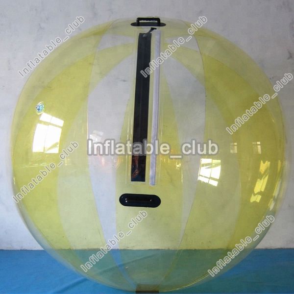 Playhouse de bola de água pvc de alta qualidade 2m DIA Caminhada inflável na roda do rolo de balão de água Tizip alemão
