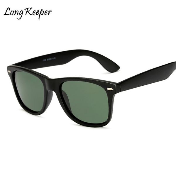 

long keeper 2018 polarized men's vintage sunglasses night driving goggles eyewears mirror sun glasses wholesale, White;black