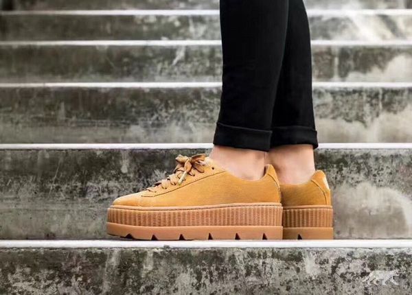 fenty suede creepers