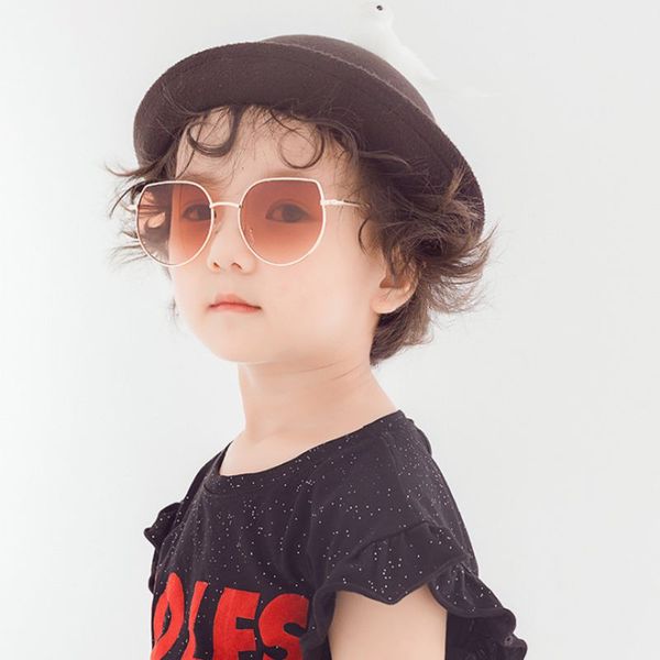 

children sunglasses metal dazzling cute radiation protection sunglasses uv400 sport sun glasses for baby girls boys glasses, White;black