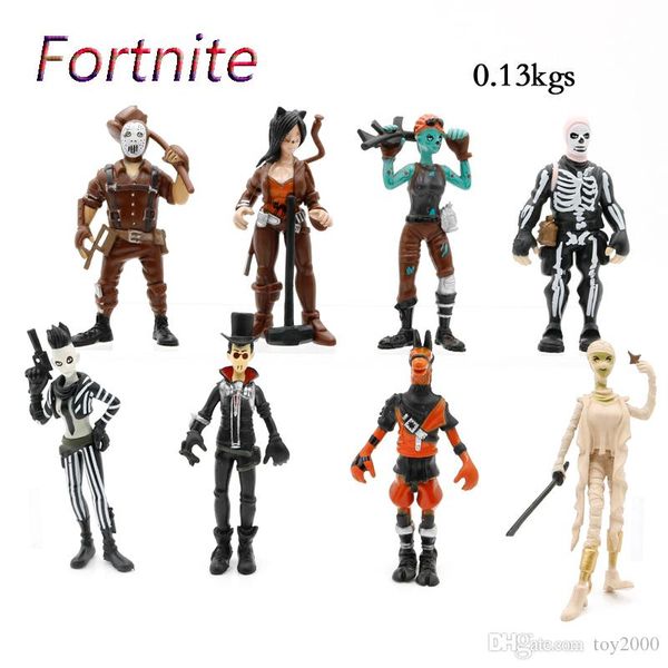 

8 стиль пластиковые куклы игрушки 2018 funko pop новые дети 10 см мультфильм игра лама скелет роль фигурки детские игрушки