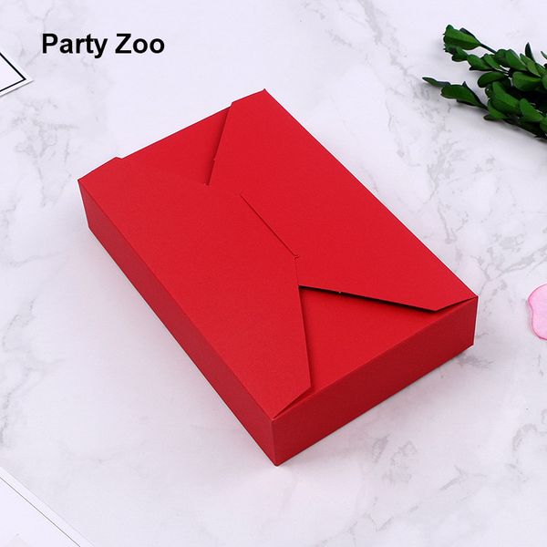 

500 х красный простые площади конверт стиль выпечка печенье box нуга cookie подарочный пакет упаковочный