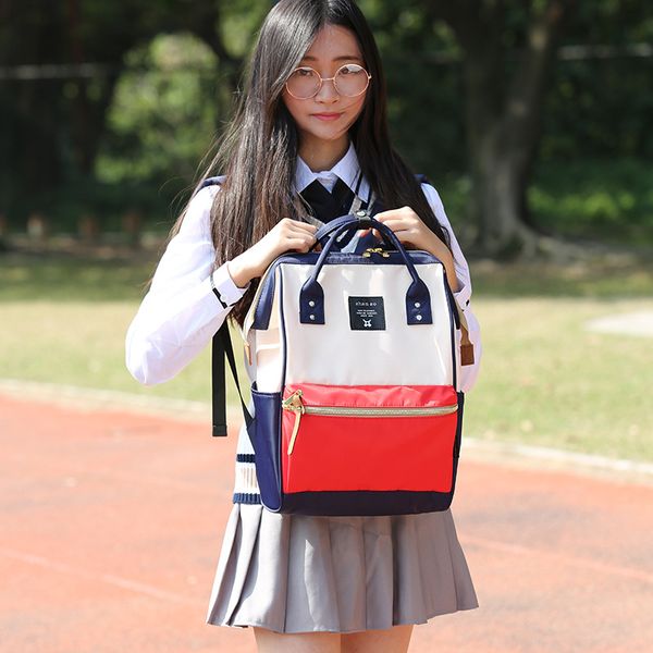 

factory outlet 2019 new shoulder bag female high school students oxford cloth bag ladies nylon backpack female campus