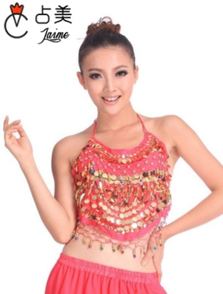 

в продаже дешевые монеты сексуальный танец живота топ размер бюстгальтера для женщин 11 цветов доступны, Black;red