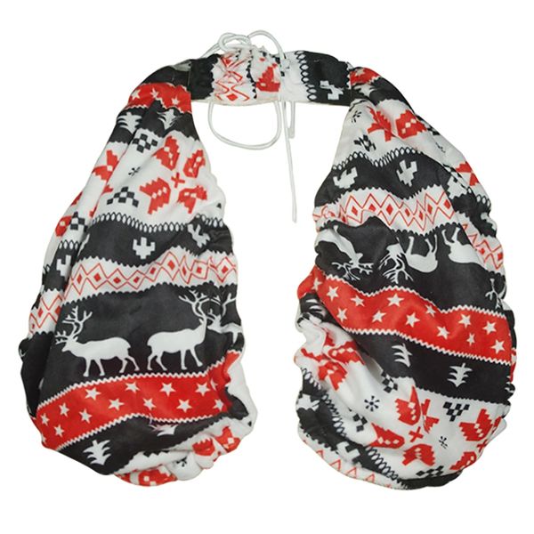 

2019 new fashion party scarves shawl for women lady vintage print autumn winter warm plush christmas scarf, Blue;gray