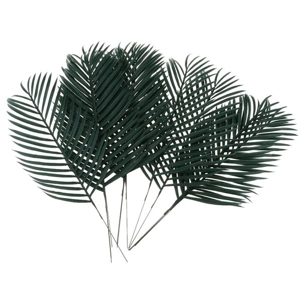 

12pcs creative artificial simulation cycas leaves garden decor