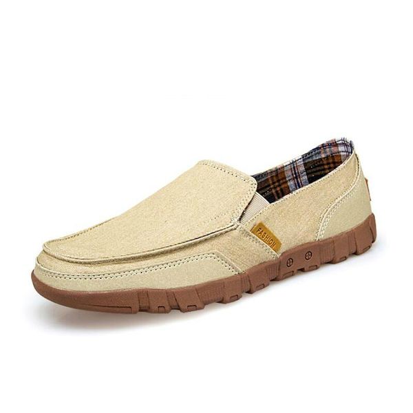 

lism explosion models men's canvas shoes large size flat casual shoes classic wild breathable lightweight linen, Black