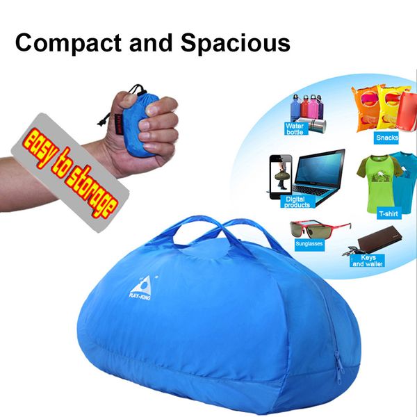 

folding handbag packable shopping travel hand carry bag for men women 75g ultralight and waterproof ultralight travel bag