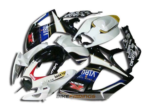 

4 подарки новый стиль abs мотоцикл велосипед обтекатели комплекты подходят для suzuki gsxr600-750 k6 06 07 2006 2007 кузов набор пользовател