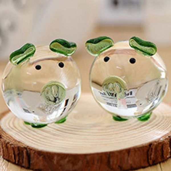 

2019crystal пара pig стекла поцелуй pig cute лаки для craft подарков автомобиля украшения
