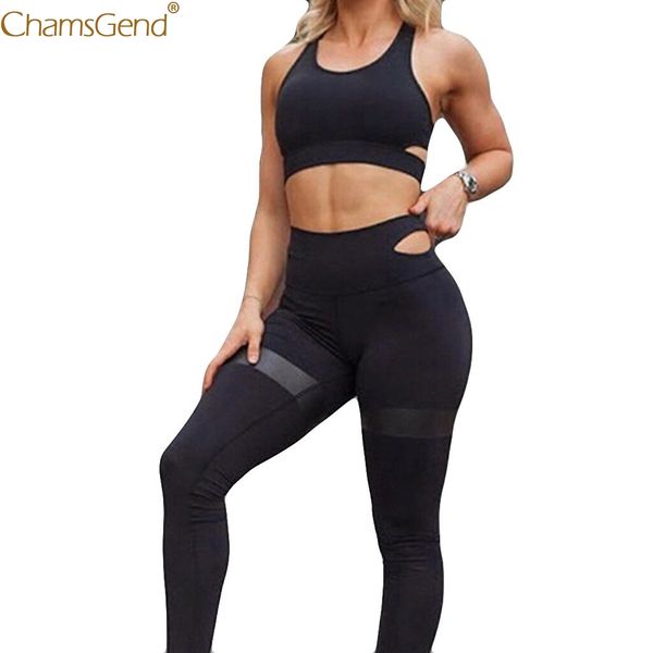 

2 piece set yoga set women 2019 high waist clothes for women energy seamless leggings+strappy bra ssports wear for gym 09, White;red