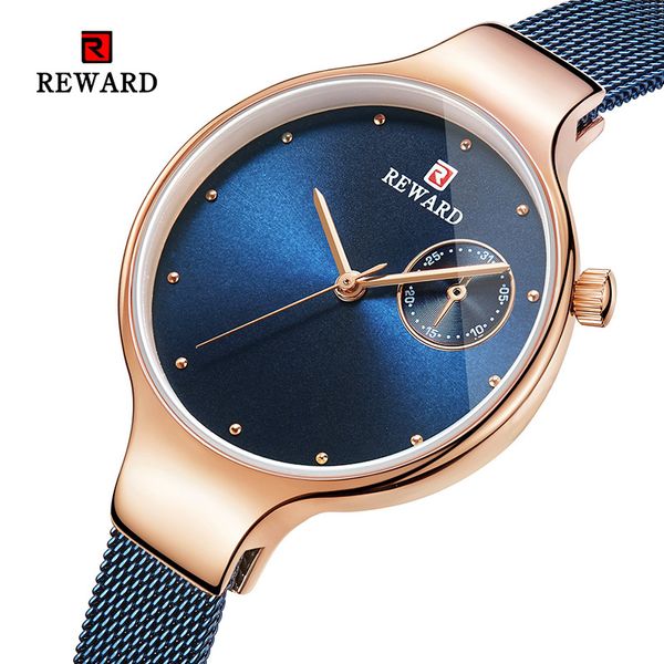 

2019 reward women watches fashion quartz lady purple watchband date casual waterproof wristwatch gift for girl friend lovers, Slivery;brown