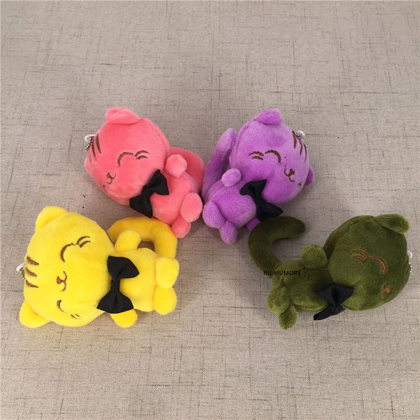 

new 4colors , 10cm approx. stuffed toy , animal stuffed cat plush toy doll