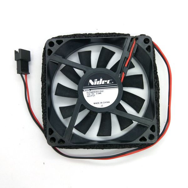 

original for nidec h35731-55hai djt80rbas5-s02 8cm 80*80*15mm 12v 0.045a 2 line for haier refrigerator fan