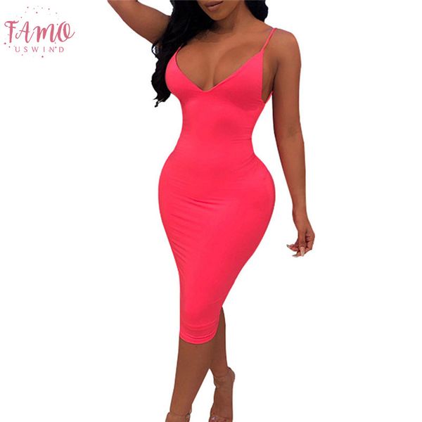 

summer dress women pure color v collar tight fitting backless camisole dress fashion casual elegant dress sundress, Black;gray