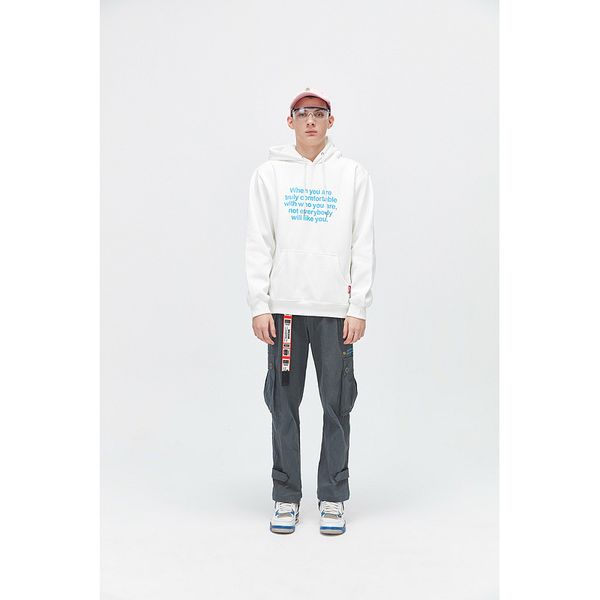 

women men designer fashion hoodies 2019 trend sweater mens luxury letter printing with big pocket hoodies men clothing, Black