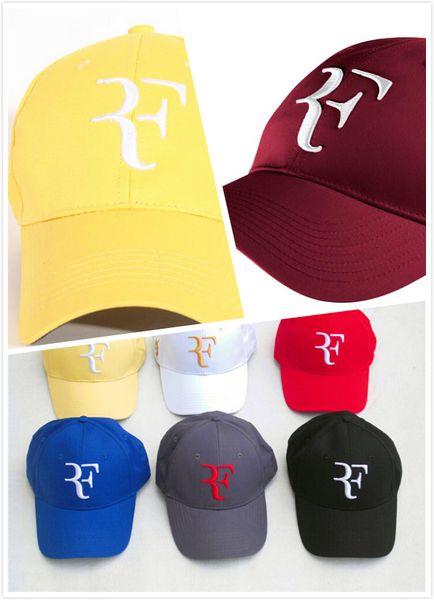 All'ingrosso-femminile e maschile All'ingrosso-Roger federer cappelli da tennis wimbledon RF cappello da baseball berretto da baseball 2020