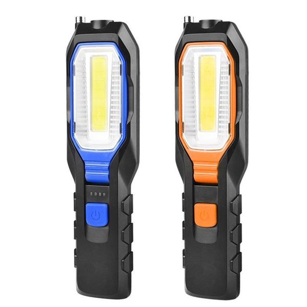 

new usb auto charging led car maintenance light work light multifunctional rechargeable portable outdoor lighting flashlight